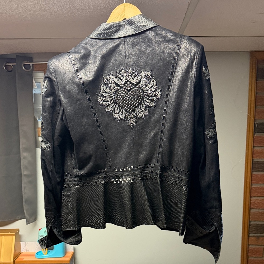 Kippys Black Embroidered Women's Blazer